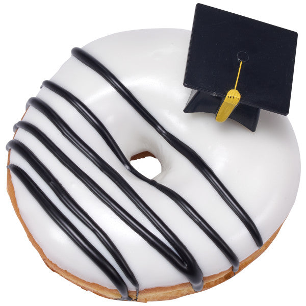 Graduation 3D Hat Cupcake Cake Pics - set of 144