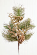 30" Berry/Cone Cedar Spray - Platinum