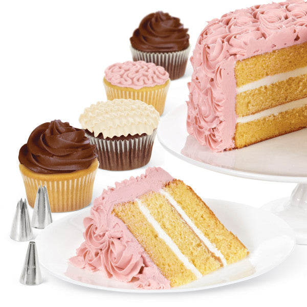 Wilton Beginning Buttercream Decorating Set, 20-Piece Cake Decorating Kit